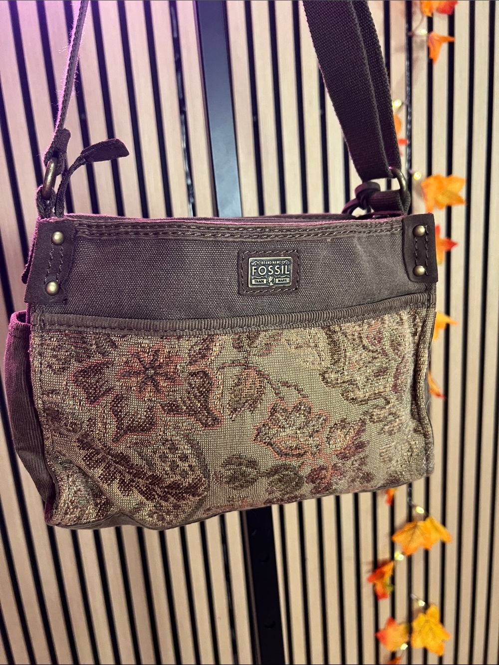 FOSSIL TAPESTRY BAG